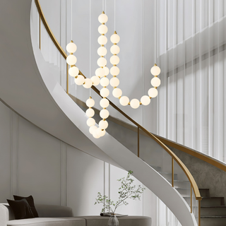 Elowen Cascading Glass Multi-Light Pendant