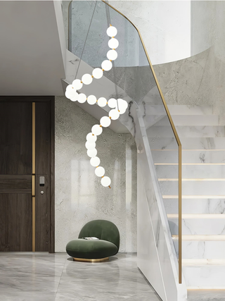 Elowen Cascading Glass Multi-Light Pendant