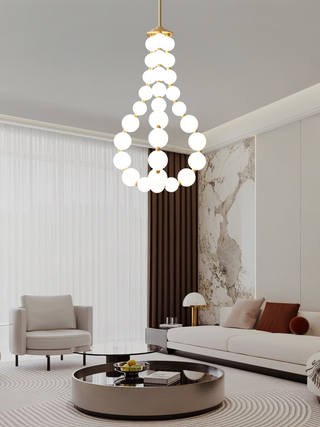 Elowen Cascading Glass Multi-Light Pendant