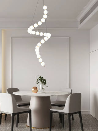 Elowen Cascading Glass Multi-Light Pendant