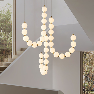 Elowen Cascading Glass Multi-Light Pendant