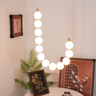 Elowen Cascading Glass Multi-Light Pendant