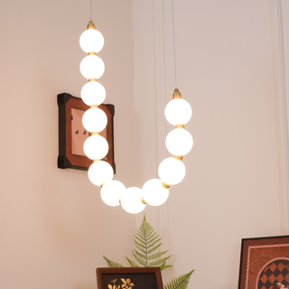 Elowen Cascading Glass Multi-Light Pendant