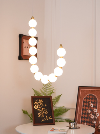 Elowen Cascading Glass Multi-Light Pendant