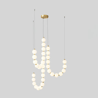 Elowen Cascading Glass Multi-Light Pendant