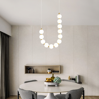 Elowen Cascading Glass Multi-Light Pendant
