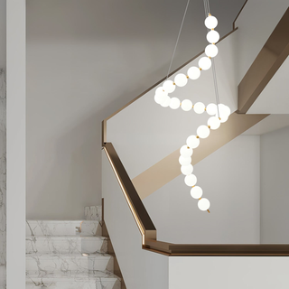 Elowen Cascading Glass Multi-Light Pendant