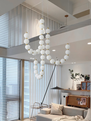 Elowen Cascading Glass Multi-Light Pendant