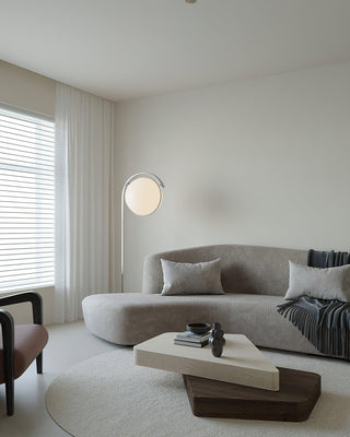 Alvi Minimalist Marble Floor Light