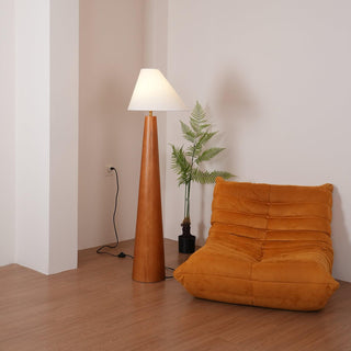 Alvin Contemporary Wood Floor Light