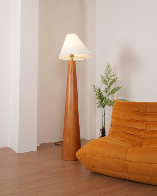 Alvin Contemporary Wood Floor Light
