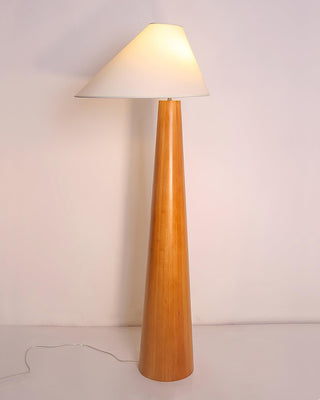 Alvin Contemporary Wood Floor Light