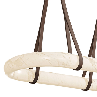 Alvora Modern Alabaster Chandelier