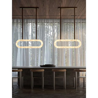 Alvora Modern Alabaster Chandelier
