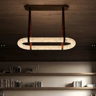 Alvora Modern Alabaster Chandelier