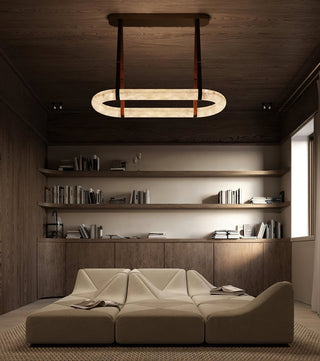 Alvora Modern Alabaster Chandelier