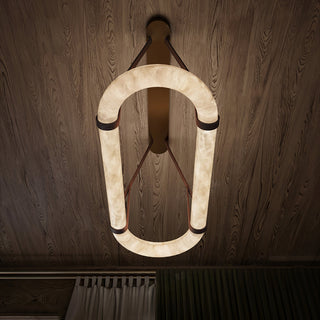 Alvora Modern Alabaster Chandelier