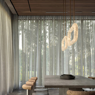 Alvora Modern Alabaster Chandelier