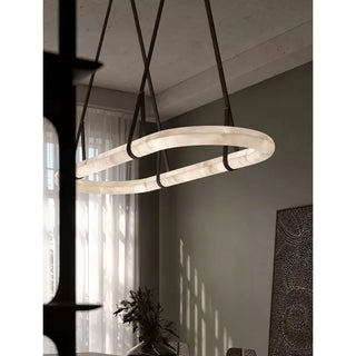 Alvora Modern Alabaster Chandelier