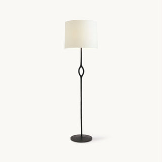 Halo Sculpted Metal Floor Lamp
