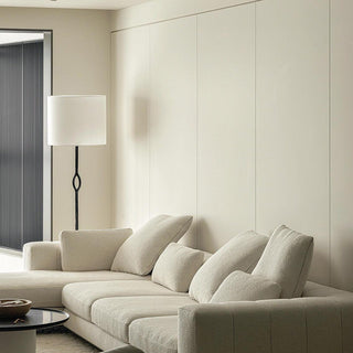 Halo Sculpted Metal Floor Lamp
