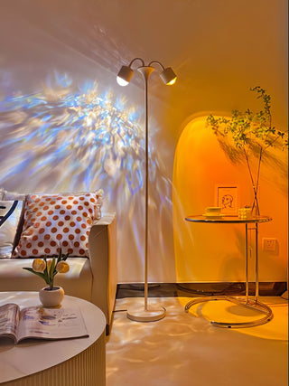 Ambient Minimalist Metal Floor Light