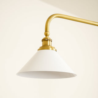 Linear Modern Brass Two-Light Pendant