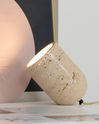 Amidori Wabi-Sabi Travertine Table Light
