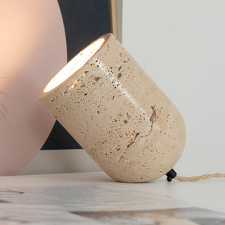 Amidori Wabi-Sabi Travertine Table Light