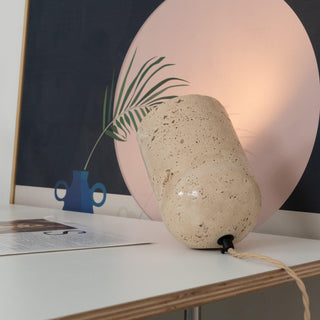 Amidori Wabi-Sabi Travertine Table Light