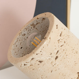 Amidori Wabi-Sabi Travertine Table Light