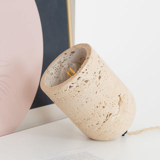 Amidori Wabi-Sabi Travertine Table Light