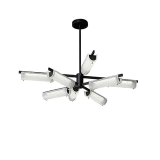 Amoslo Sculptural Glass Chandelier