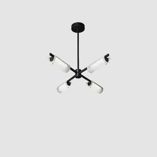 Amoslo Sculptural Glass Chandelier