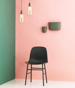 Kael Industrial Glass Cluster Pendant Light