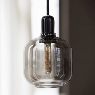 Kael Industrial Glass Cluster Pendant Light