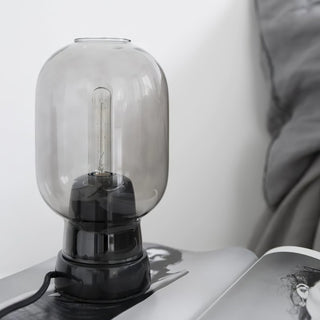 Rainer Industrial Glass Wall Sconce