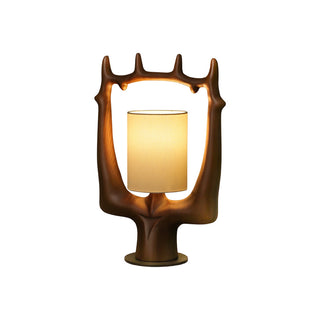 Cresta Modern Wood Table Lamp