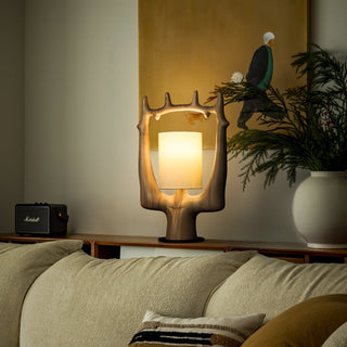 Cresta Modern Wood Table Lamp