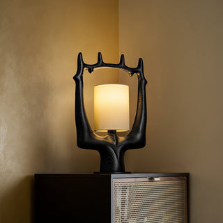 Cresta Modern Wood Table Lamp