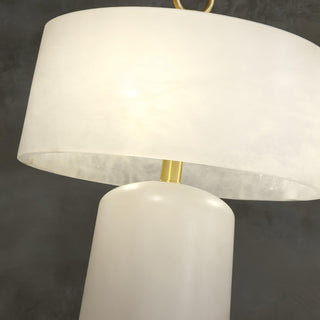 Aogashima Minimalist Alabaster Table Light