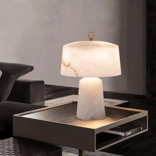 Aogashima Minimalist Alabaster Table Light