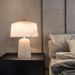 Aogashima Minimalist Alabaster Table Light