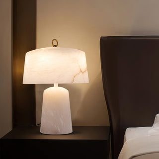 Aogashima Minimalist Alabaster Table Light