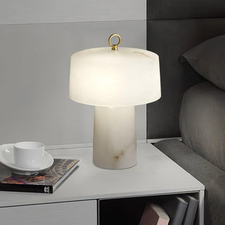 Aogashima Minimalist Alabaster Table Light
