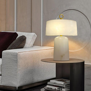 Aogashima Minimalist Alabaster Table Light