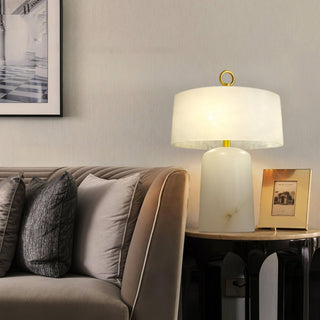 Aogashima Minimalist Alabaster Table Light