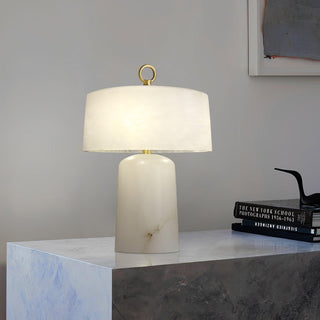 Aogashima Minimalist Alabaster Table Light