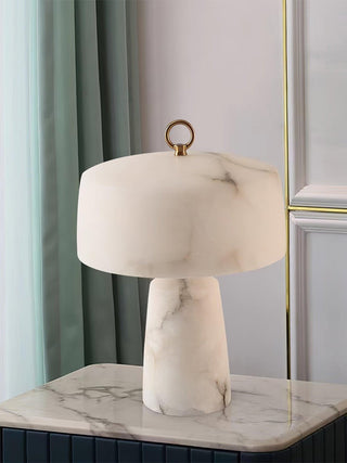 Aogashima Minimalist Alabaster Table Light