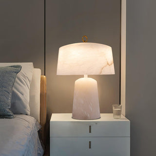 Aogashima Minimalist Alabaster Table Light